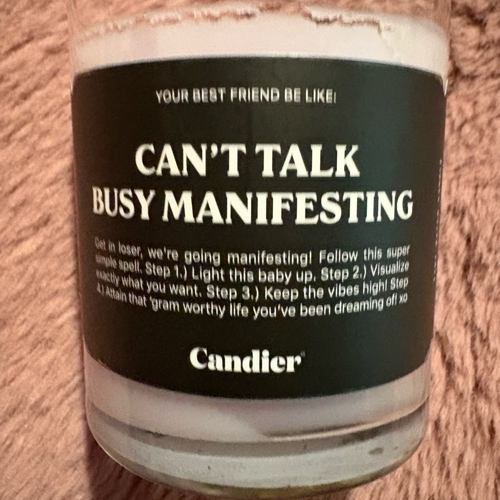 T.J.Maxx Candier Scented Candle - Black and White